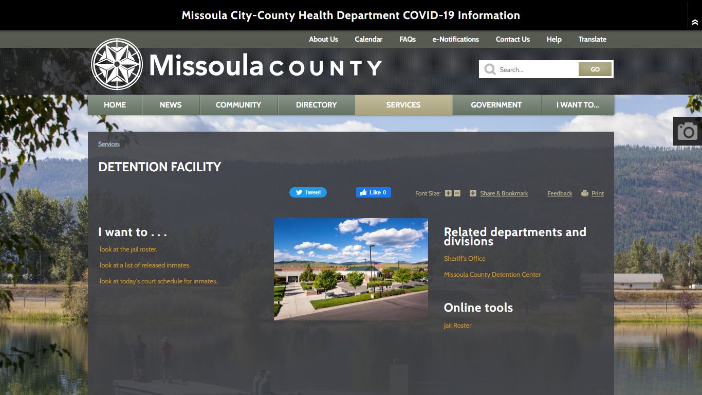 Detention Facility | Missoula County, MT